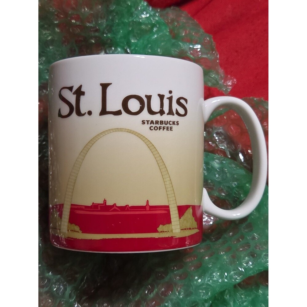 Starbucks St Louis 16 oz Coffee Tea Mug Cup Collectors Series